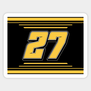 Keith McGee #27 2024 NASCAR Design Sticker